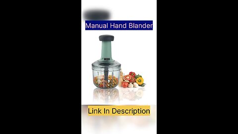 Hand Press Vegetable Chopper #Chopper #kitchenGadget
