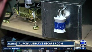 Aurora Library has an escape room