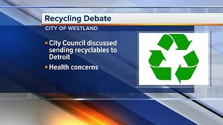 Westland City Council votes no on sending recyclables to Detroit incinerator