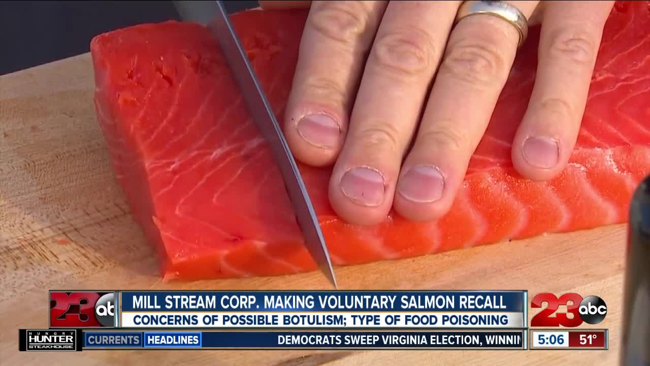 Mill Stream Corp. Making Voluntary Salmon Recall
