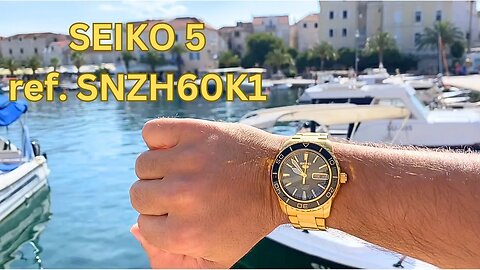 Seiko 5 SNZH60K1 - unboxing and review. Why this homage to Rolex Submariner is my guilty pleasure?