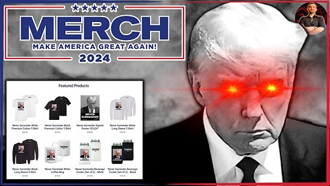 Trump Mug Shot MERCH! President Trump SPARKS OUTRAGE For Having the Most VIRAL Photo EVER!