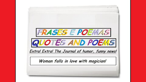 Funny news: Woman falls in love with magician! [Quotes and Poems]