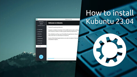 How to install Kubuntu 23.04.