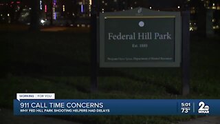 Residents concerned about police response time to Federal Hill Park shooting