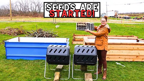 Starting A Homestead From Scratch: Preparing Gardens and Starting Seeds