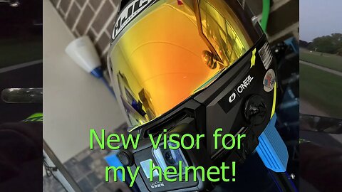 2023 Honda Rebel 500-Motovlog 020-New Helmet visor and Panel washer colors