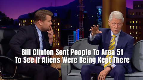 Bill Clinton Sent People To Area 51 To See If Aliens Were Being Kept There