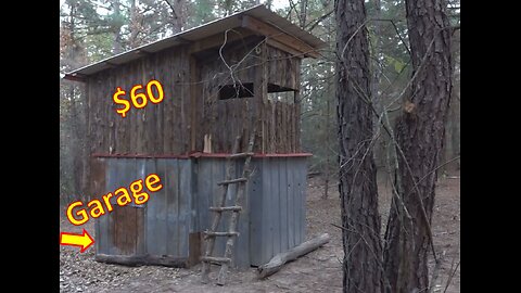 Deer Stand With Garage