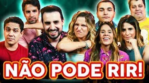 NÃO PODE RIR! com QUEM DUBLA(Bruna Laynes, Ana Elena, Matheus Perisse, Erika Menezes e Manolo Rey)