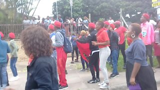 SOUTH AFRICA - Durban - EFF protest outside TVET college (Videos) (Y2E)