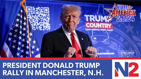 LIVE: President Donald Trump Rally in Manchester, N.H. | NEWSMAX2