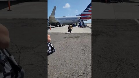 Old school plane boarding