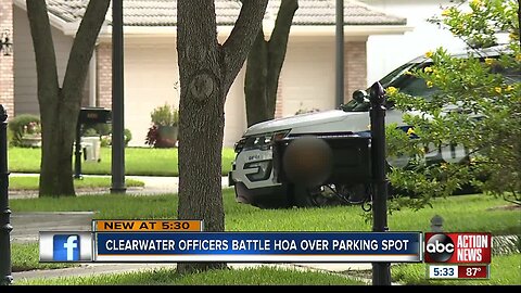 HOA tells Clearwater officer to move her police cruiser into her garage or face legal action