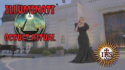 Illuminati Occult Saturn Ritual At Adele One Night Only Performance