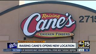 Raising Cane's opening new location