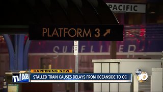 Disabled train in OC causes delays, cancellations