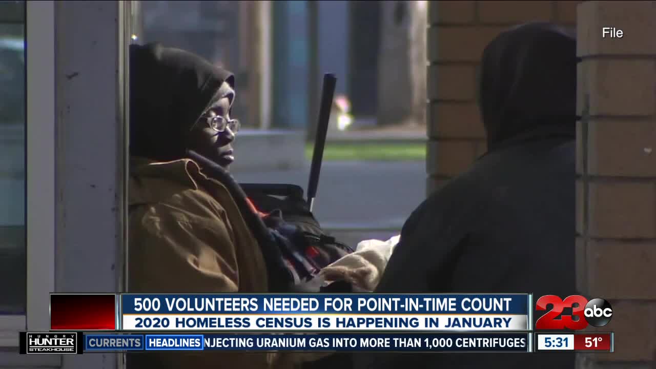 500 Volunteers Needed for Point-in-Time Count