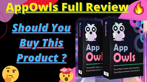AppOwls Full Review ⚡ | Should You Buy This Product | Real Or Scam 🔥