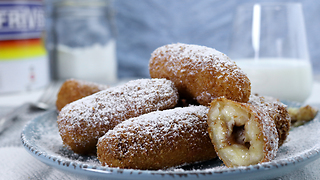 How to make fried chocolate bananas