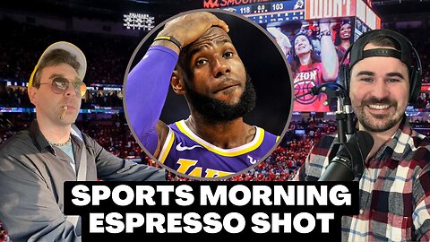 Will Lebron Tank to Avoid Denver? | Sports Morning Espresso Shot