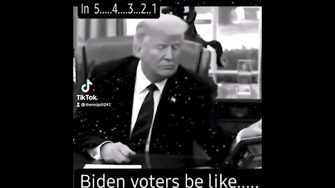 Biden Voters Be Like…
