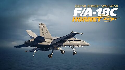 DCS: World | F/A-18 Hornet Flight School Campaign | Lesson 5: Radio Navigation