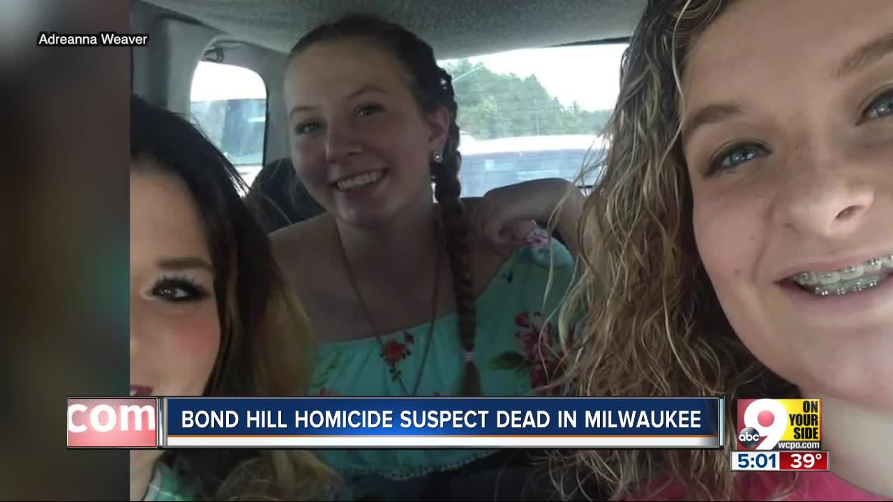 Police: Suspect kills himself in Milwaukee following Cincinnati homicide