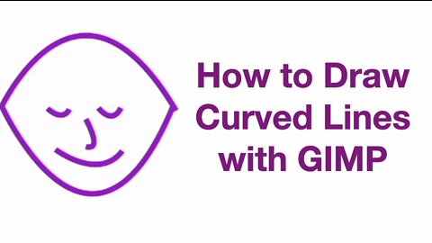 How to Draw Curved Lines with GIMP