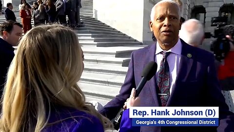 Congressman Hank Johnson Promotes People Places Planted Documents Theory