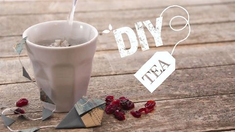 DIY Tea: Cranberry and Egyptian flower