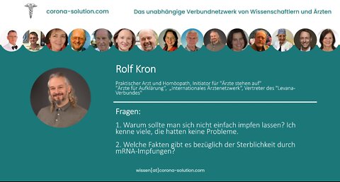 Corona-Solution im Interview mit Rolf Kron am 04.03.2022