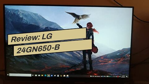 Review: LG 24GN650-B Ultragear Gaming Monitor 24” FHD (1920 x 1080) IPS Display, 144Hz Refresh...