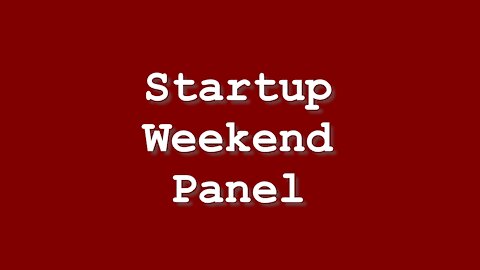 Fairfield Startup Weekend Interviews: What was your biggest take-away?