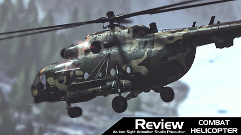 Combat Helicopter Prop Review: iClone7 Assets from the Content Store and Marketplace