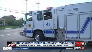 Multi-million dollar savings plan suggested to KCFD