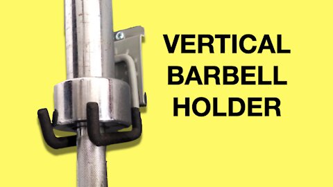 CHEAP Vertical Barbell Holder (Wall Mounted Barbell Holder)