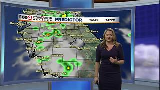 Hot and Humid Conditions with Afternoon Storms