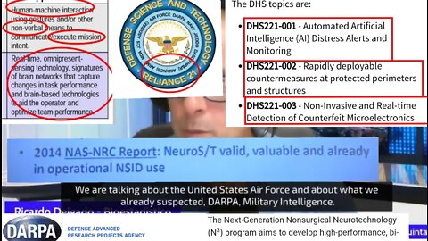 USA DOD DARPA N3 NANOTECHNOLOGY "DEFENCE SCIENCE AND TECHNOLOGY RELIANCE 21"DHS NSID COVID19 IN 2016