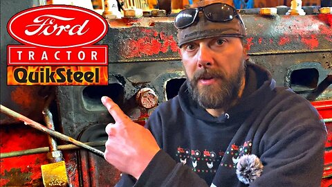 Ford 8N Tractor 🔧 Manifold Exhaust Leak Repair