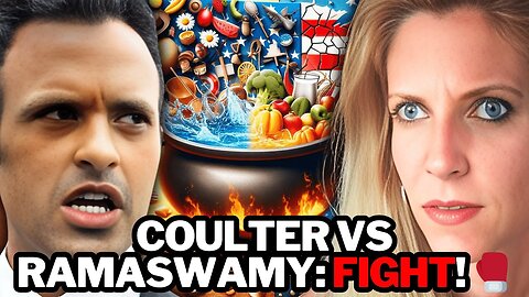 Ann Coulter vs. Vivek Ramaswamy EXPLODES Over "Who is a REAL American?"