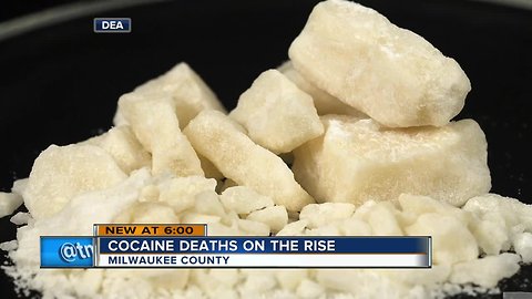 Cocaine deaths on the rise in Milwaukee County
