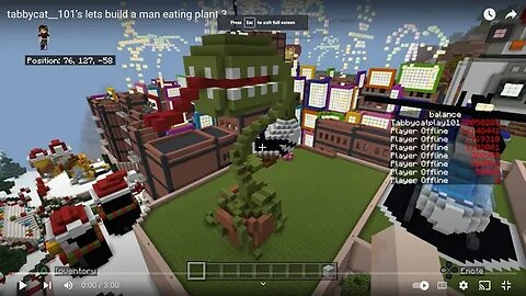 tabbycat__101's lets build a man eating plant 3