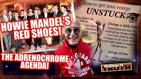 THE ADRENOAGENDA! HOWIE MANDEL'S RED SHOES! TRUMP RALLY NOTES! ARE YOU STUCK?!