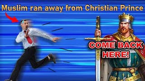 Muslim Ran Away from Christian Prince and Came Back, then Ran Away again from the Debate