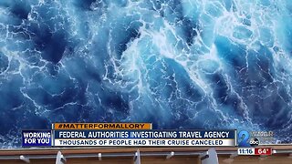 Federal authorities investigating cruise travel agency
