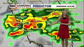 FORECAST: Cooler, less humid Monday
