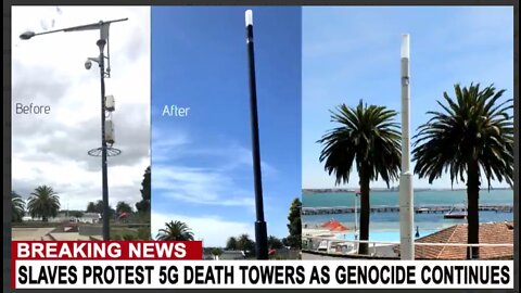 New 5G radiation towers