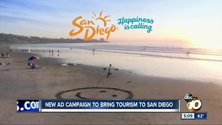 International ad campaign aimed at bringing tourism to San Diego