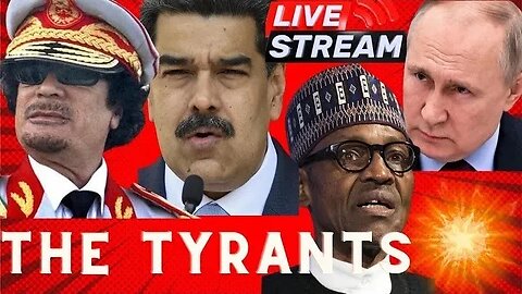 💥Unmasking Tyrants: Inside Putin, Qaddafi, Chavez & Maduro's Playbook | Live Exposé